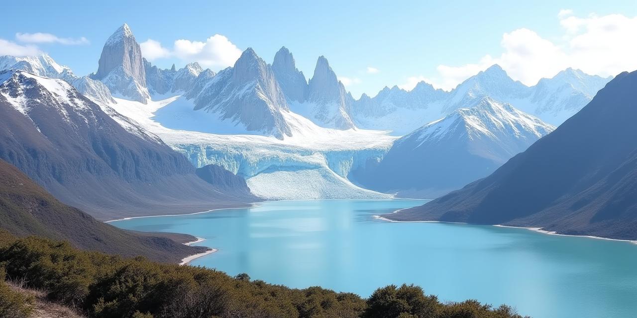 Patagonie, montagnes majestueuses et lacs glaciaires